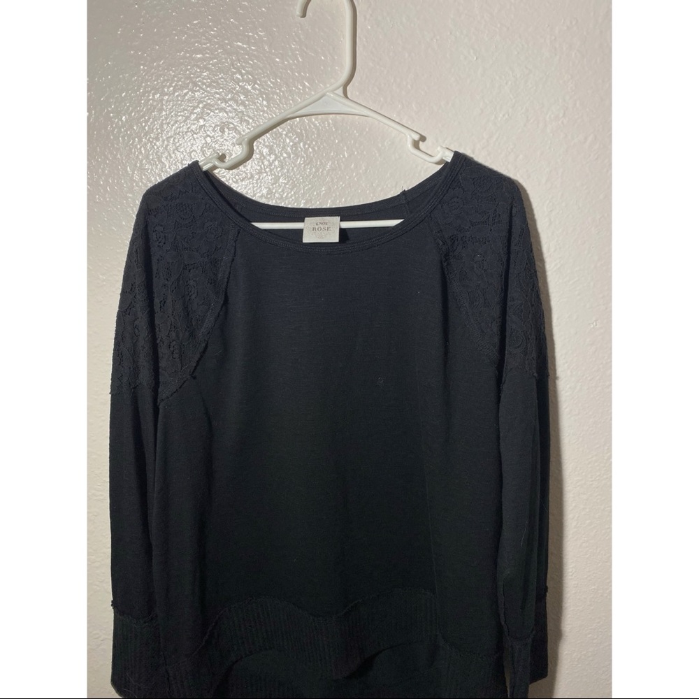 Black sweater